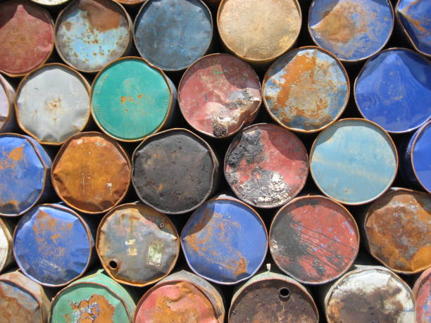 istock Beautiful oil drums 995332478