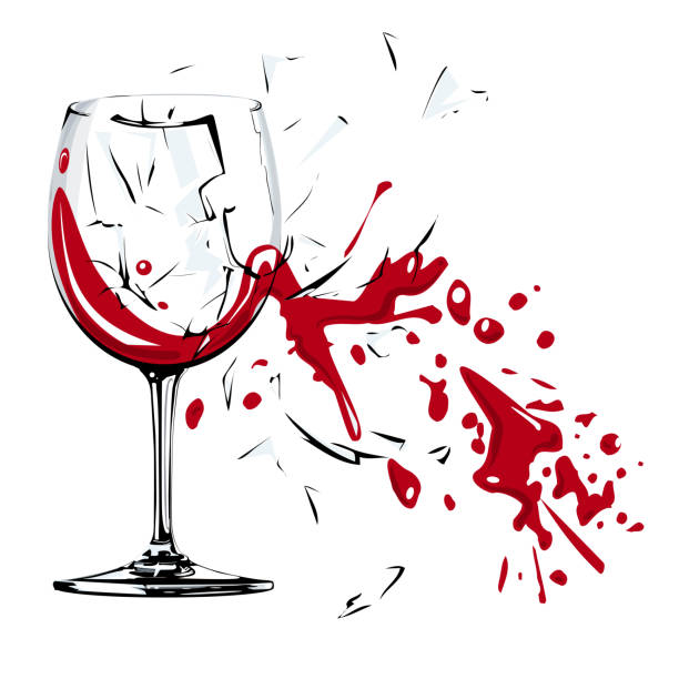 328 Broken Wine Glass Illustrations & Clip Art - iStock | Broken wine glass  white, Broken wine glass on white, Broken wine glass isolated