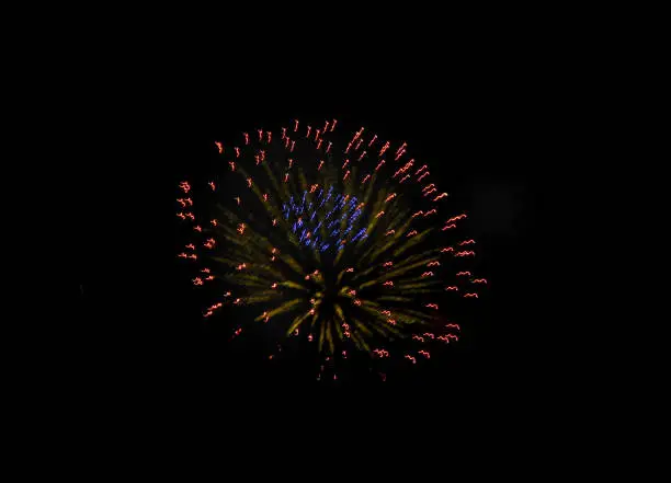 Fireworks in Pleasanton.