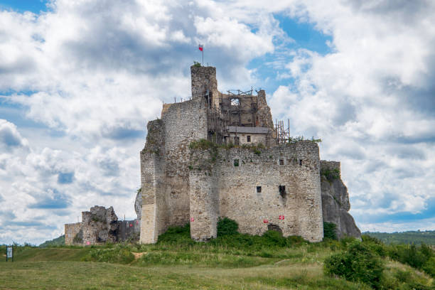 istock Mirow castle, medieval castle ruins in Silesia, Poland. 995353620