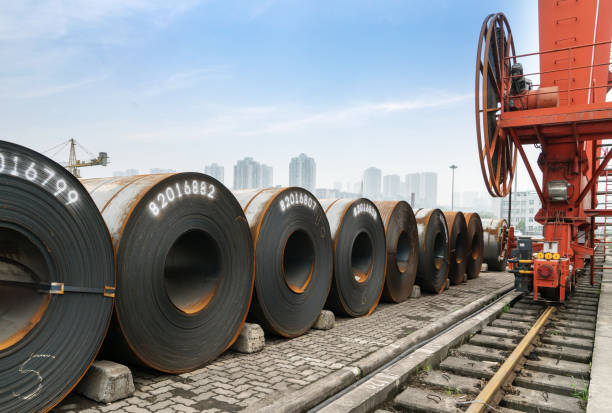 Metal cargo terminal in Chongqing, China