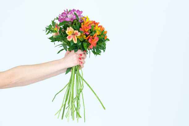istock flower floristry festive bouquet alstroemeria gift 995372874