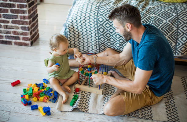 istock Father and daughter spend time together at home 995382256