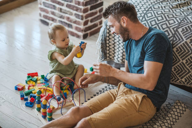 istock Father and daughter spend time together at home 995382266