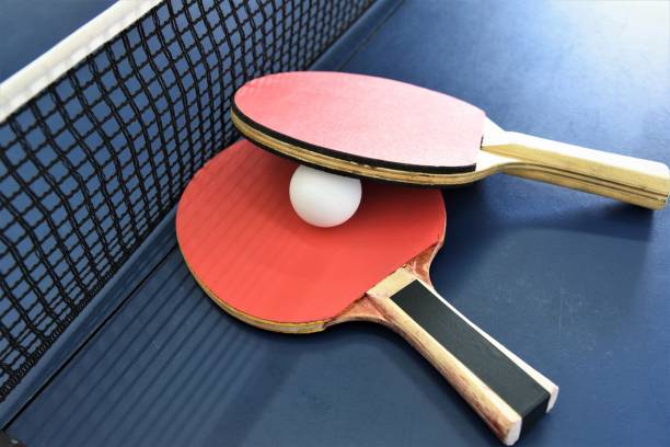 table tennis - table tennis imagens e fotografias de stock