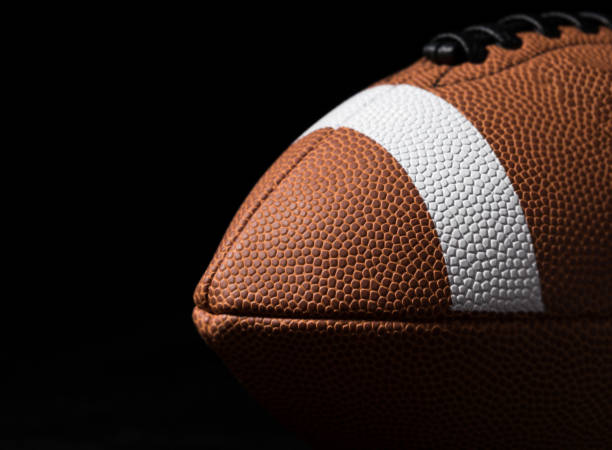 istock An american football, closeup 995464824