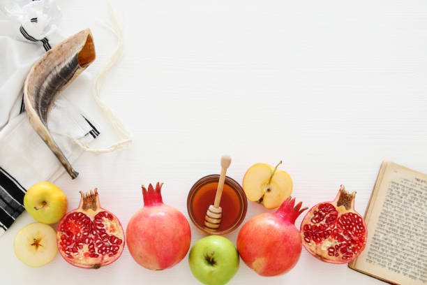 istock Rosh hashanah (jewish New Year holiday) concept. Traditional symbols. 995467418