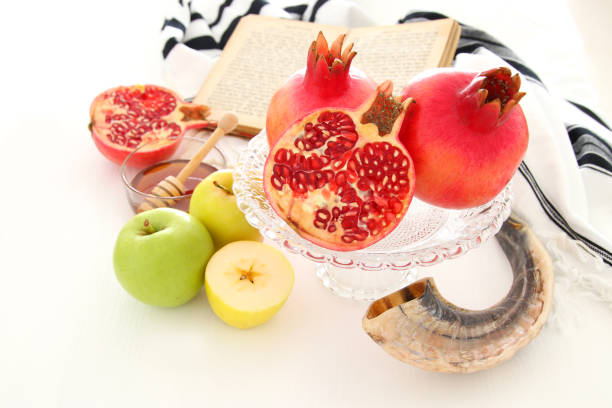 istock Rosh hashanah (jewish New Year holiday) concept. Traditional symbols. 995467448