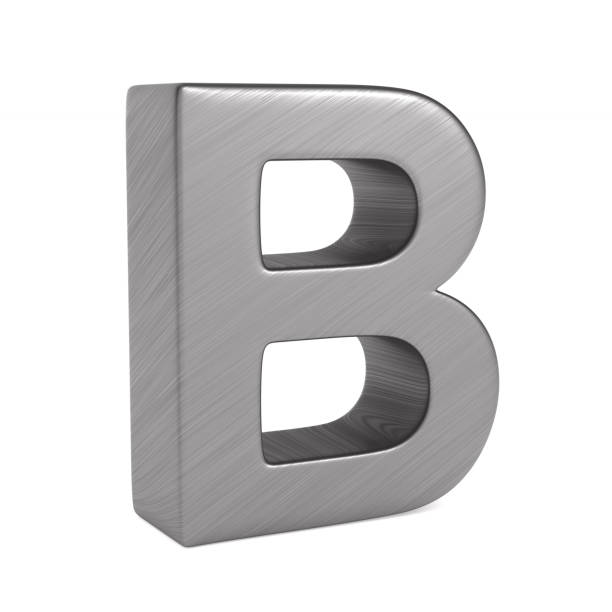 istock Character B on white background. Isolated 3D illustration 995468338
