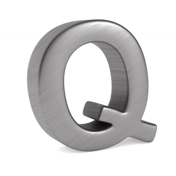 istock Character Q on white background. Isolated 3D illustration 995468416