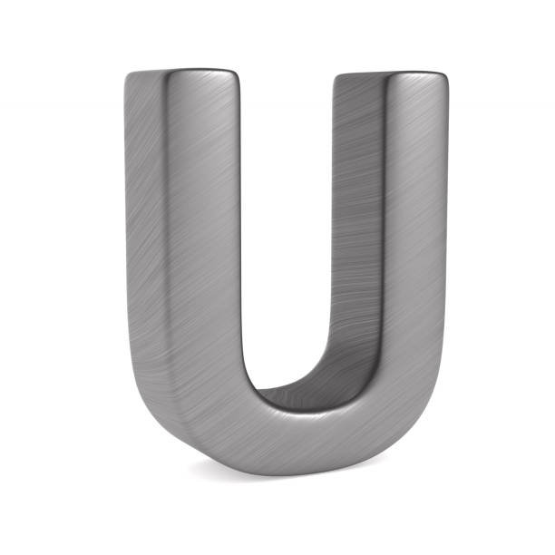 istock Character U on white background. Isolated 3D illustration 995468448
