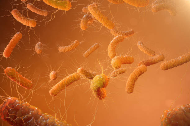 istock 3d illustration viral infection causing chronic disease. Hepatitis viruses, influenza virus H1N1, Flu, cell infect organism, aids. Virus abstract background. 995486446