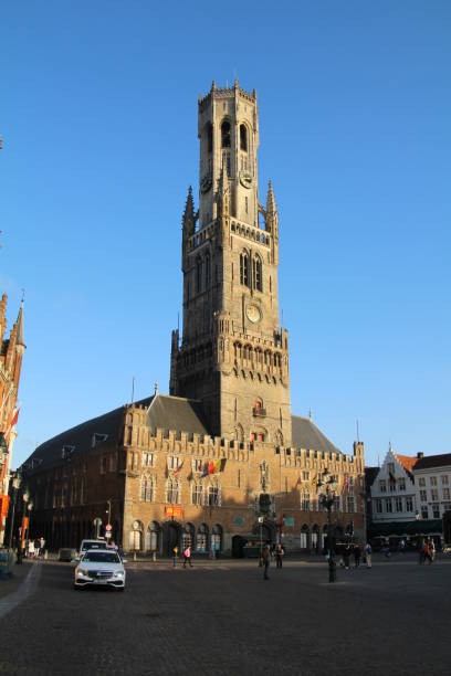 istock Market Square Belfry in Bruges 995528666