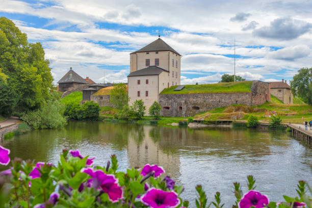 nyköping castle - sodermanland imagens e fotografias de stock