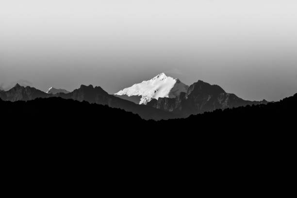 istock Gorgeous mountain range view from capital city Kathmandu, Nepal 995552374