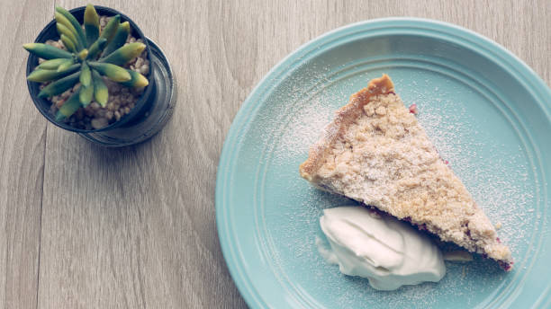 istock sweet carrot cake on wood table 995553448