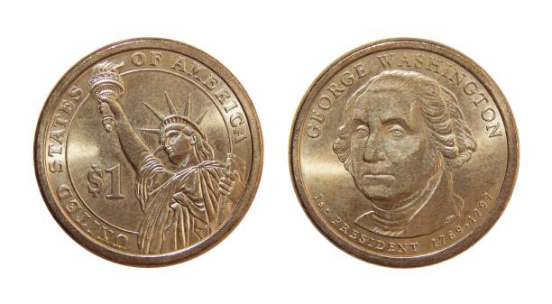 istock Coin one US dollar George Washington 995555862