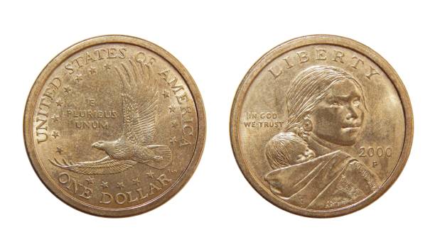 istock Coin one US dollar Sacagawea 995555916