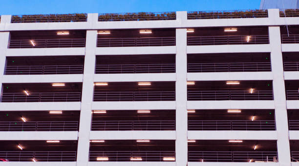 istock car park building at department store 995562120