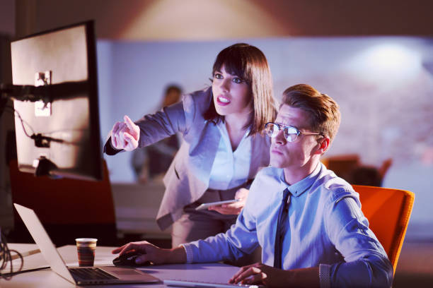 istock young designers in the night office 995562266