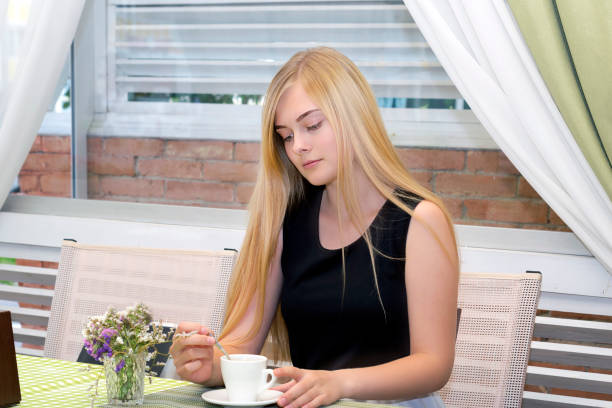 istock Adorable pensive girl relaxing 995576048