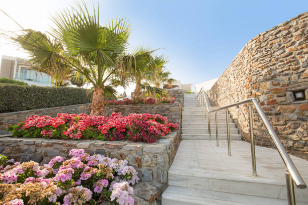 istock Modern hotel resort, outdoor 995613872