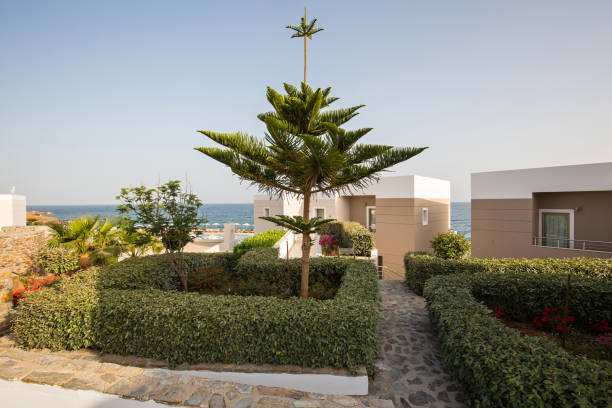 istock Modern hotel resort, outdoor 995616682