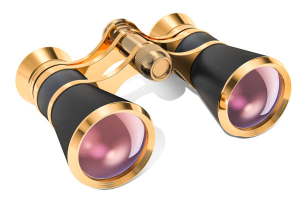 istock Opera glasses, theater binoculars. 3D rendering isolated on white background 995623318