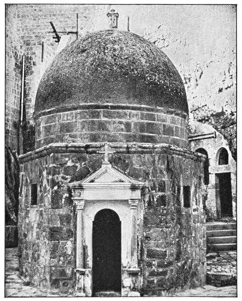 istock Chapel to Saint Sabbas in Mar Saba Monastery in Jerusalem, Israel - Ottoman Empire 995651772