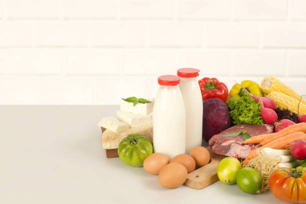 istock milk eggs and meat organic proteins 995658230