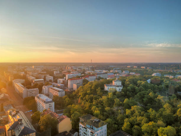istock City summer sunrise. 995664572