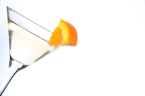 Martini Cocktail Orange Peel