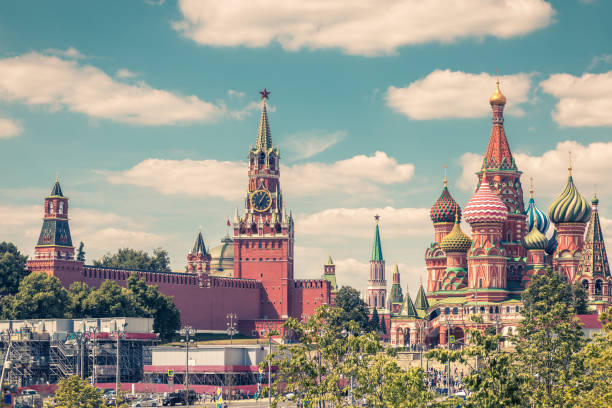 istock Moscow Kremlin and St Basil's Cathedral 995741758