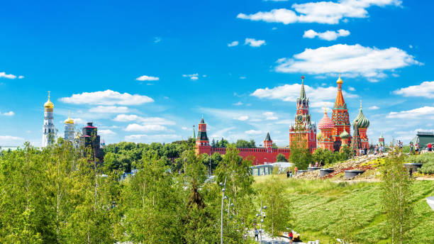istock Zaryadye Park overlooking the Moscow Kremlin 995741892