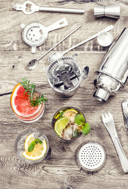 istock Summer drinks cocktail lemonade fruits ice 995786892