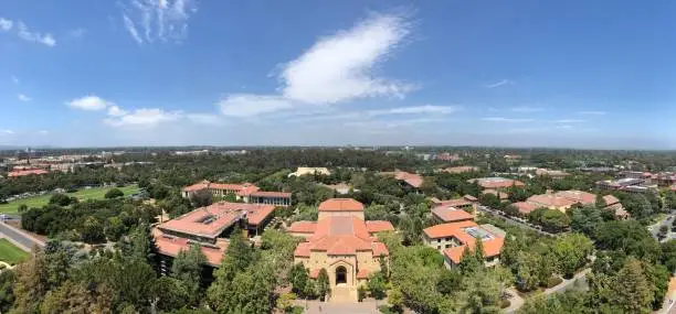 Photo of Panorama view of Standford campus