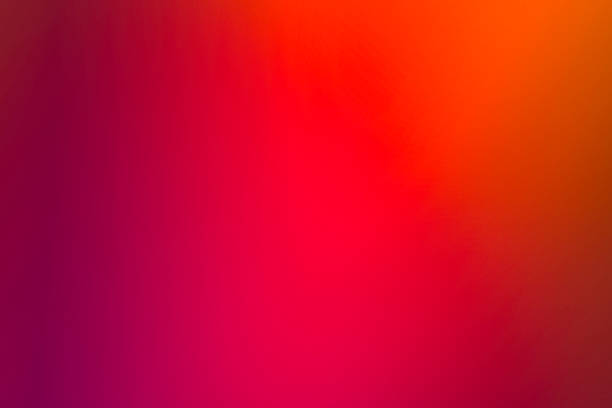 Smooth Abstract Red Orange Gradient Background - Brilliant Saturated Colors