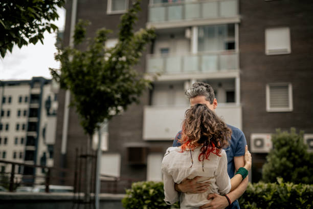 istock Young couple having fun outdoors 995842922