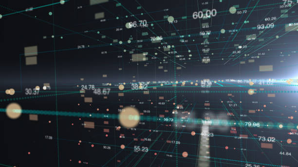 istock illustration of grid Futuristic computer digital Abstract  background for Science and technology 995850860