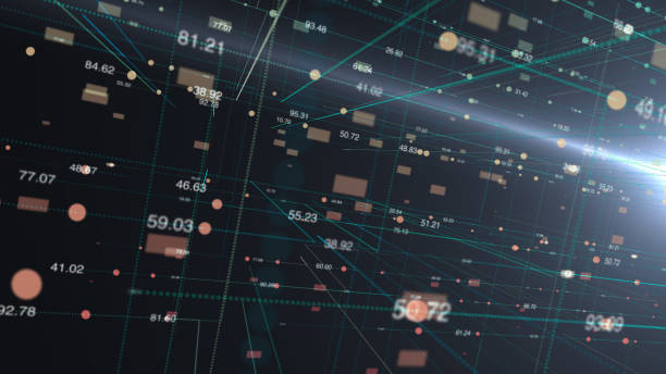 istock illustration of grid Futuristic computer digital Abstract  background for Science and technology 995850932
