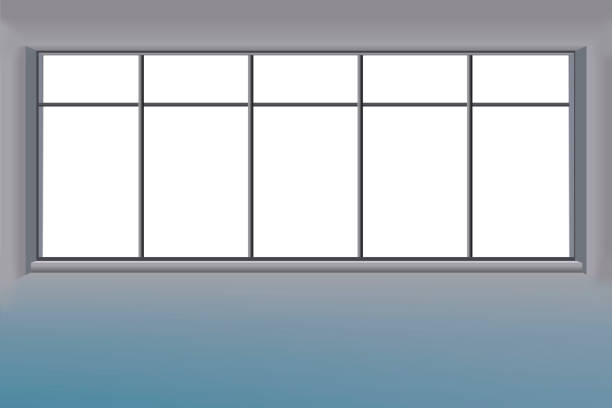 istock Interior of office blank view window 995858572