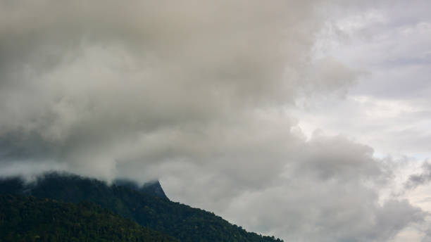 istock landscape of Cloud cover mountain . 995861762