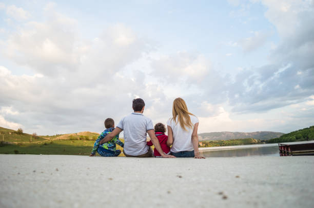 istock Family enjoying a nature 995891804