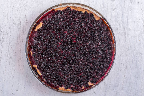 istock Homemade organic currant pie dessert ready to eat . Currant tart 995903744