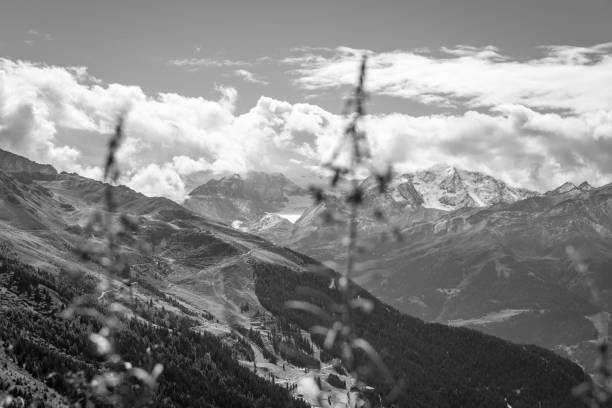 istock Verbier Switzerland black and white 995917630