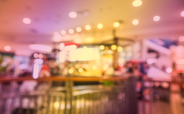 istock Bokeh and blurred Shopping Mall corridor, Backgrounds 995937170