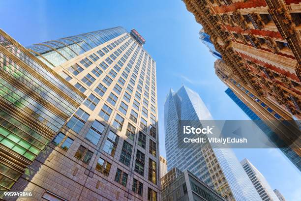Bank Of America Tower And Urban Cityscape Of New York Stock Photo - Download Image Now