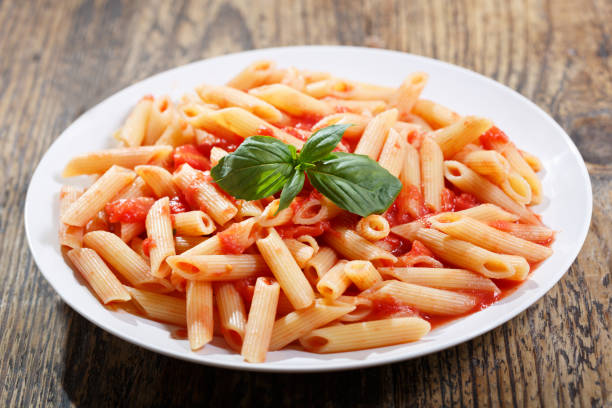 istock plate of pasta with tomato sauce 995953282