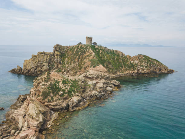 istock Appiani Tower. Island in Punta Ala. Italy, Italy 995955480