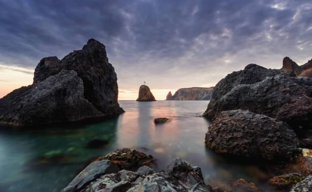 istock St. George's Rock, Jasper Beach, Cape Fiolent 995973430